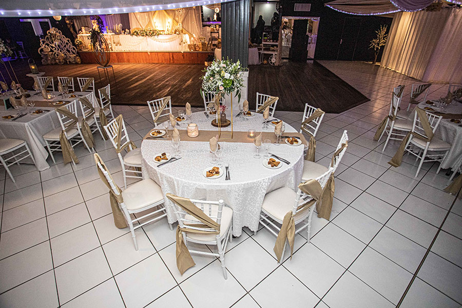 Art de la Table pour un mariage à Métisse Réception à Saint-Pierre à La Réunion